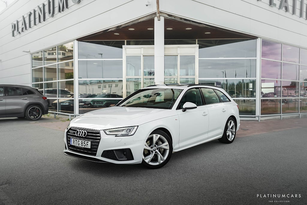 Audi A4 Avant 40 TDI Quattro S Line / Värmare / Drag / Pano