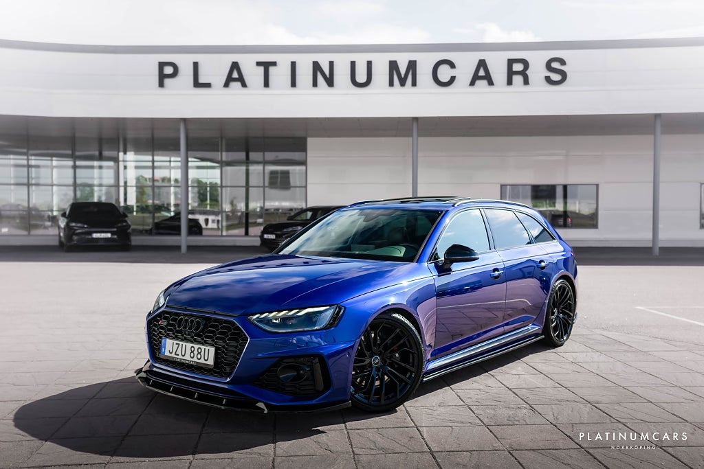 Audi RS4 Avant 2.9 TFSI V6 Q 450hk / Maxton / Kolfiber / B&O