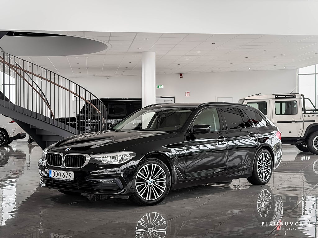 BMW 520d Touring Steptronic Sport line 190hk / Värmare