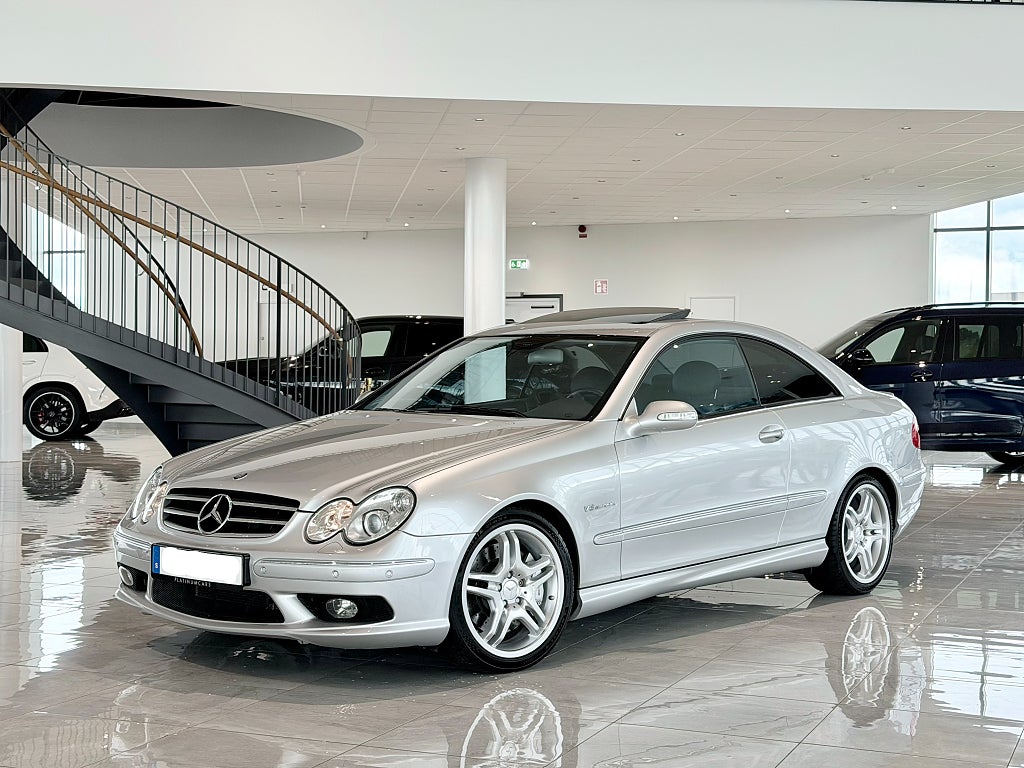 Mercedes-Benz CLK 55 AMG Coupé Avantgarde / Sv.Såld / Låg Milad