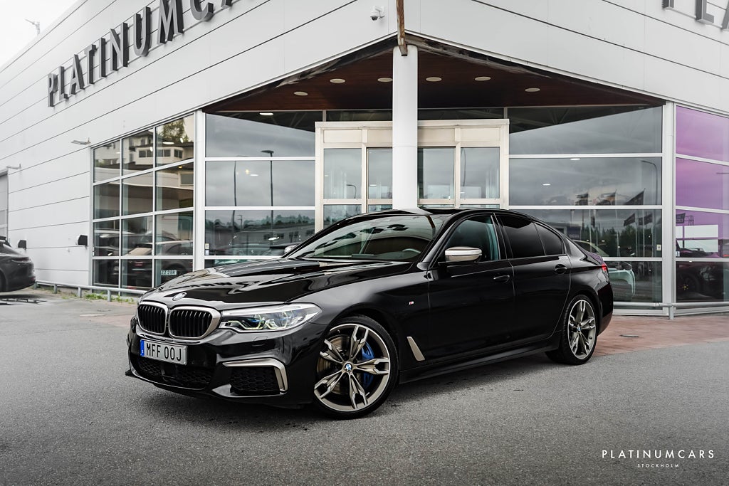 BMW M550I 530hk xDrive Sedan Ultimate Ed / Laser / B&W / Sv.Såld