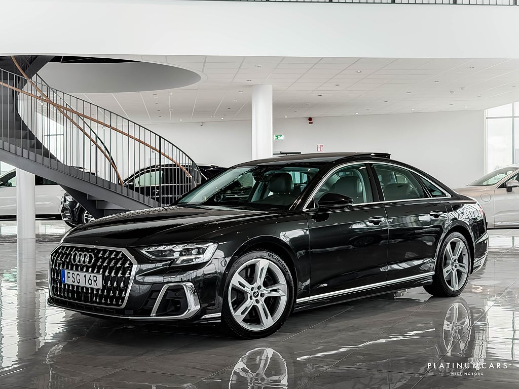 Audi A8 60 TFSI e Q 462hk / LEASEBAR / Sv.såld / B&O / Pano