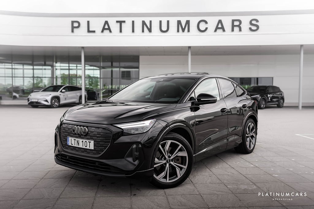 Audi Q4 40 Sportback e-tron S Line 204hk / Optik / Pano
