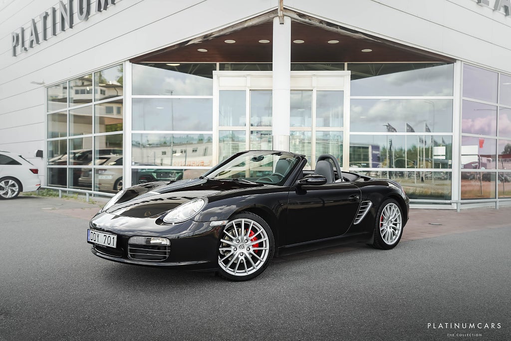 Porsche Boxster S 295hk / Sport Chrono / Sv.Såld / Sport-Avgas
