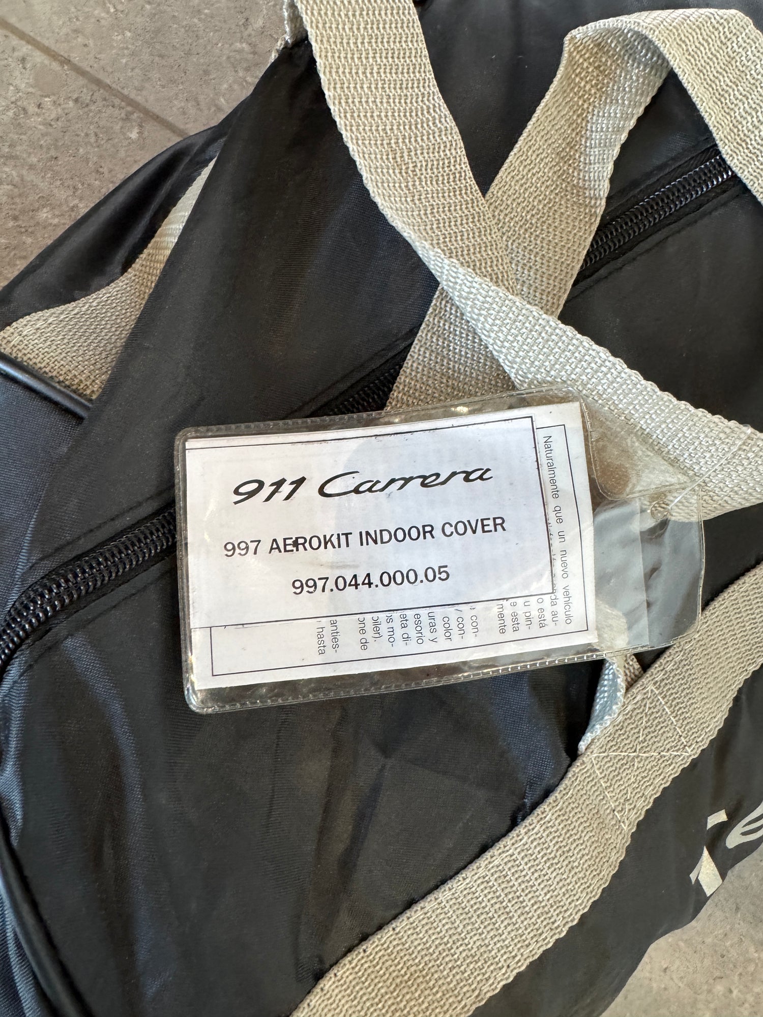 Överdrag till Porsche 997