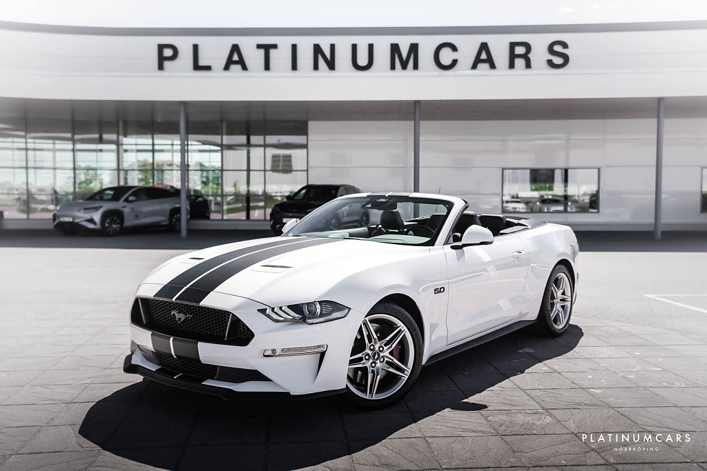 Ford Mustang GT Cab 5.0 V8 450hk / Performance / B&O / Låga mil