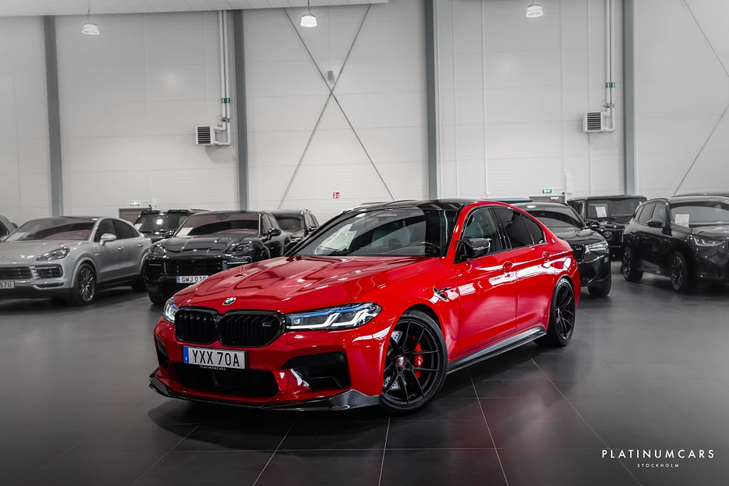 BMW M5 Competition 625hk / B&W / Kolfiber / Laser / SE SPEC!