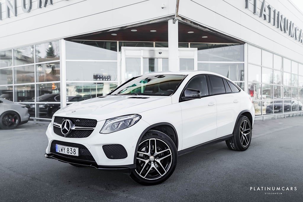 Mercedes-Benz GLE 350 d 4M AMG Coupé 258hk / Sv.såld / Night / Drag