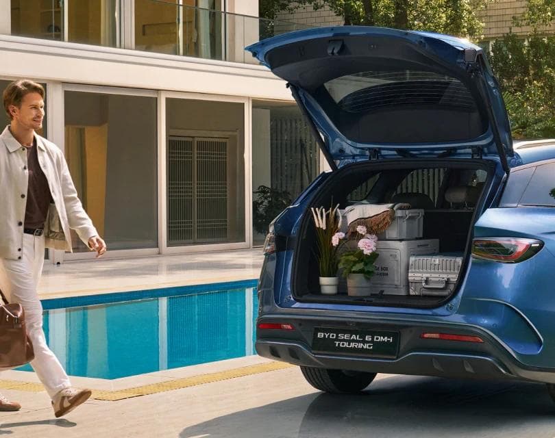 Elektrisk baklucka med handsfree