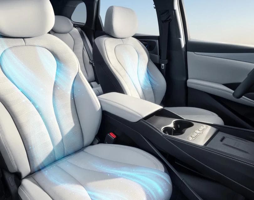 Säten med förstklassig komfort