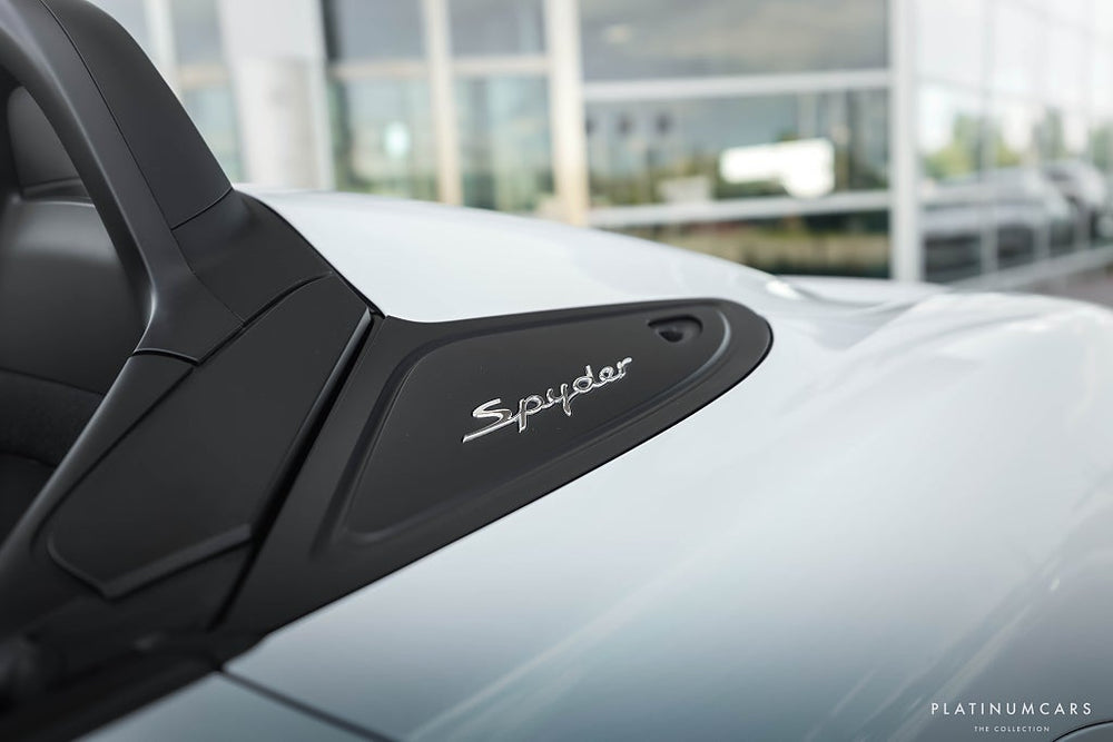 Porsche 718 Spyder PDK Spyder 420hk / Skalstolar / Kolfiber
