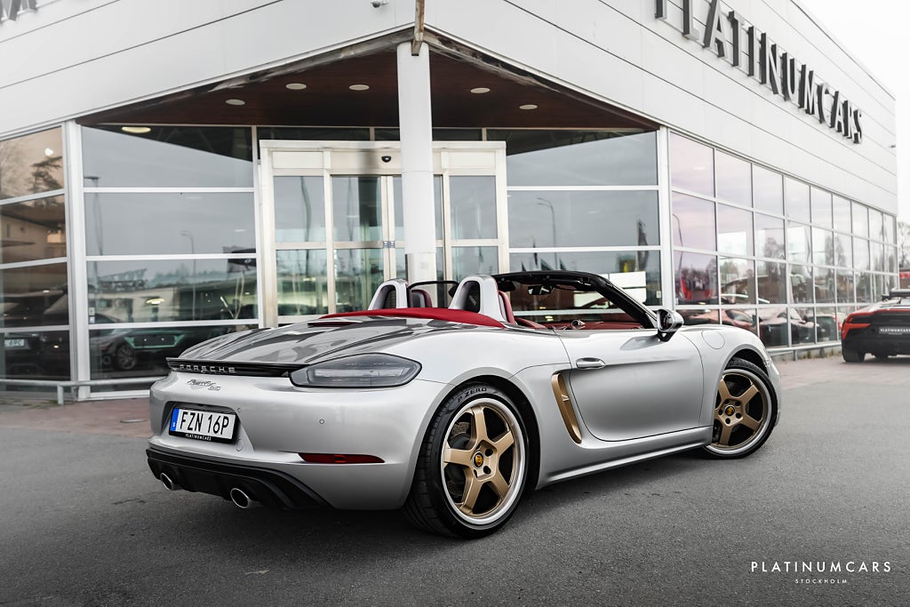 Porsche 718 Boxster GTS 4.0 PDK 25 Years Edition / Sv.såld