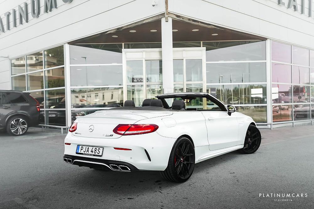 Mercedes-Benz C 63 S AMG Cabriolet / Sportavgas / Burmester
