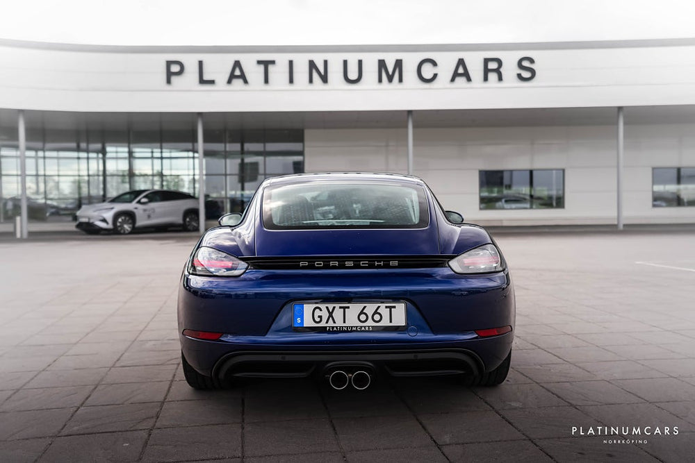Porsche 718 Cayman PDK 300hk / Läder / Sv.såld