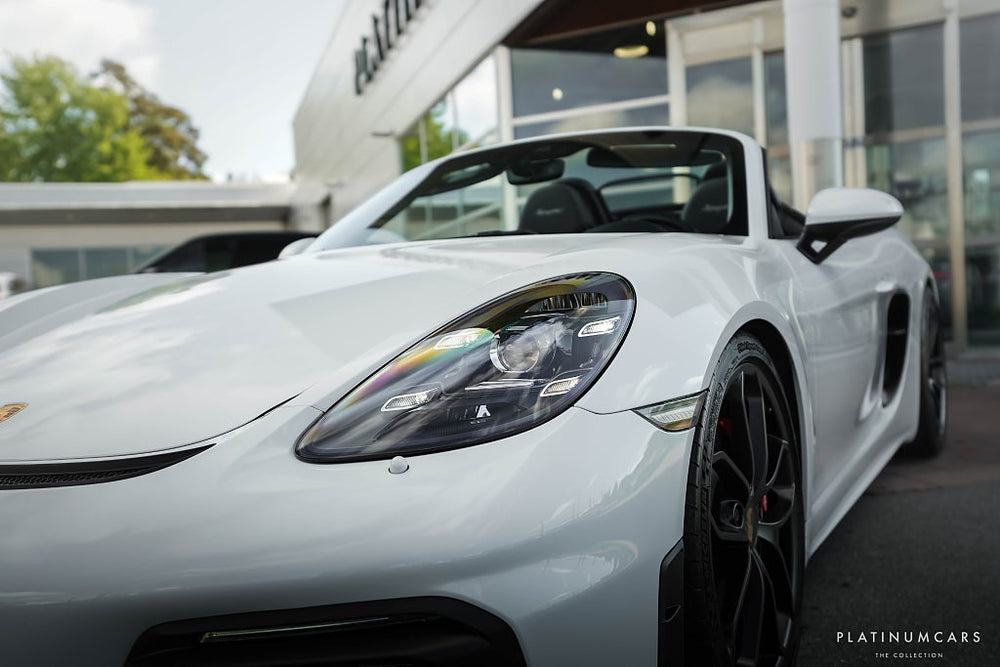 Porsche 718 Spyder PDK Spyder 420hk / Skalstolar / Kolfiber