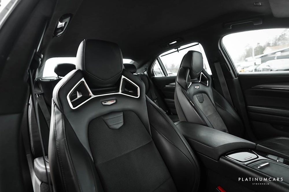Cadillac CTS -V 6.2L V8 649hk / Sv.såld / Recaro / BOSE / Låga mil