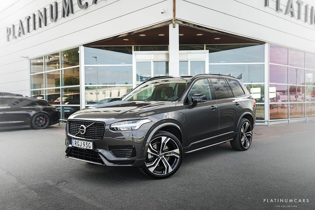 Volvo XC90 T8 AWD Ultra Dark 456hk / B&W / 22" / 7-sits / SE SPEC!