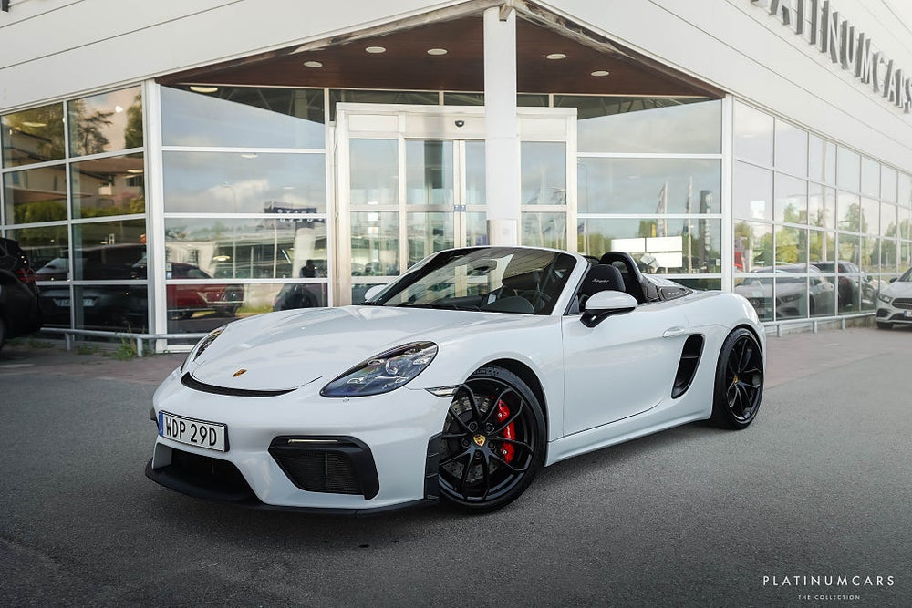Porsche 718 Spyder PDK Spyder 420hk / Skalstolar / Kolfiber