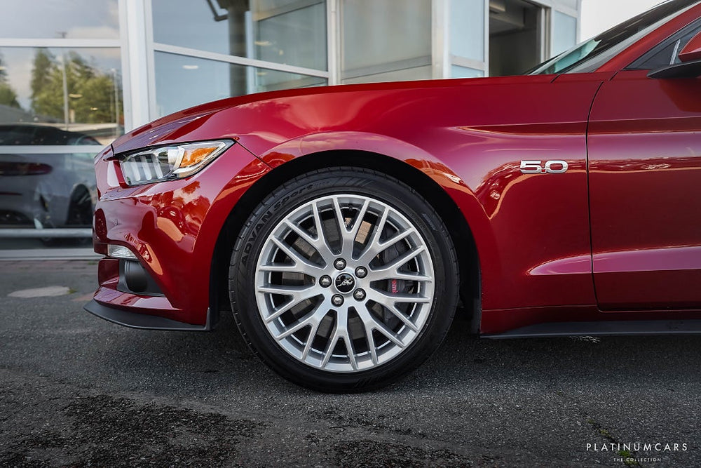 Ford Mustang GT Convertible 421hk / Sv.Såld / Shaker / Ruby Red