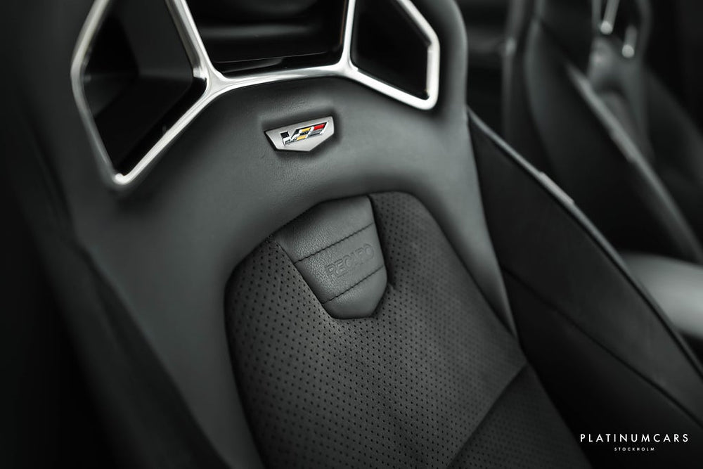 Cadillac CTS -V 6.2L V8 649hk / Sv.såld / Recaro / BOSE / Låga mil