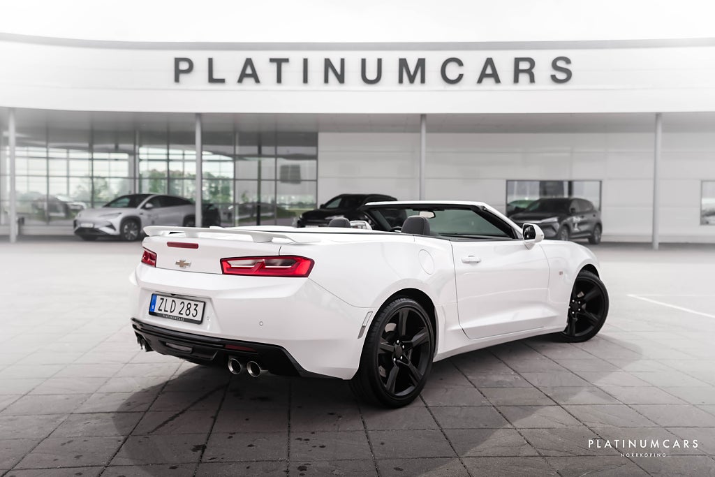 Chevrolet Camaro SS Cab Hydra-Matic 6.2 V8 453hk / Sv.såld
