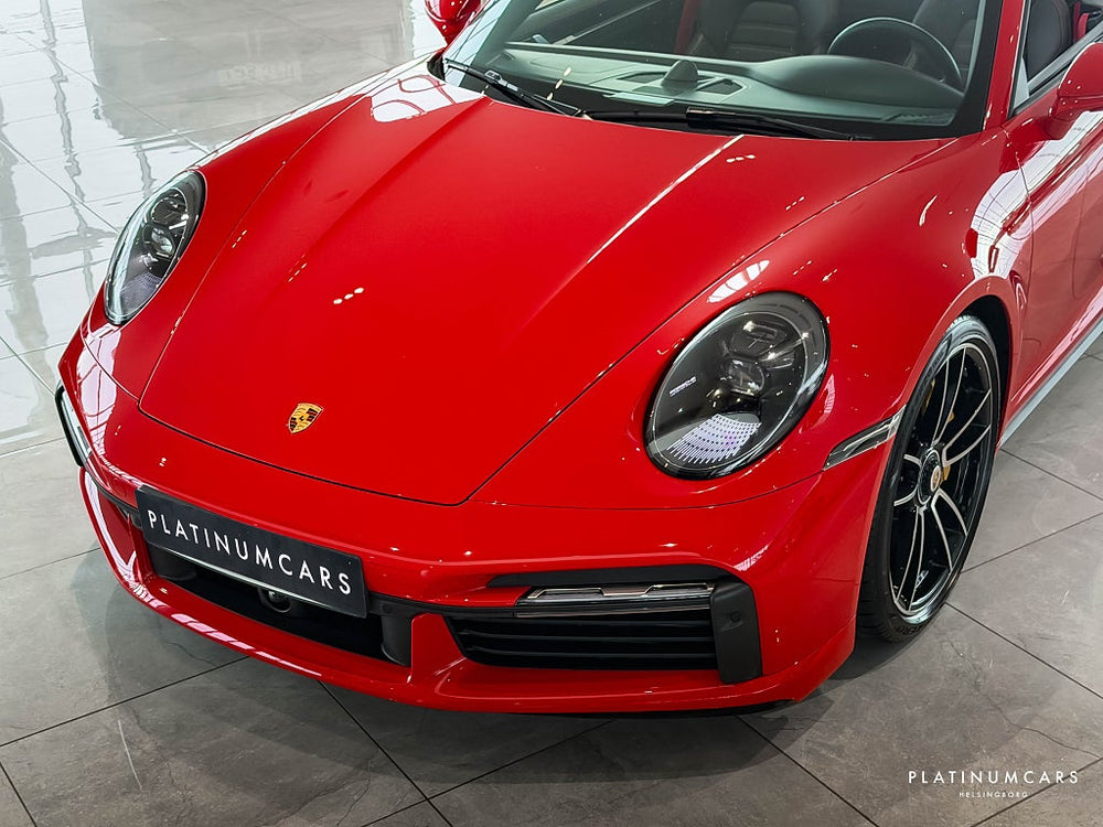 Porsche 911 Turbo S 992 Cabriolet 650hk / Sv.såld / LEASEBAR / Burmester