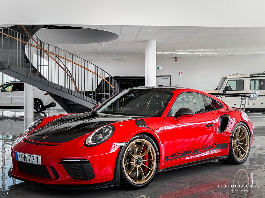 Porsche 911 991.2 GT3 RS 4.0 Weissach 520hk CARBON / Sv.såld