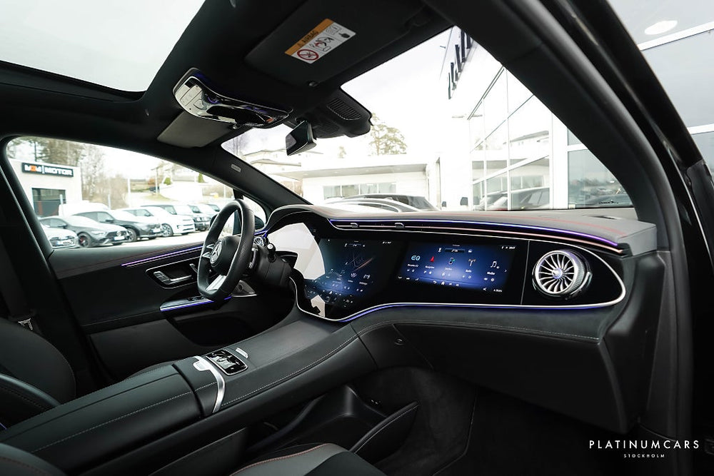 Mercedes-Benz EQE SUV 350 4MATIC AMG 292hk / LEASEBAR / Night / Burmester