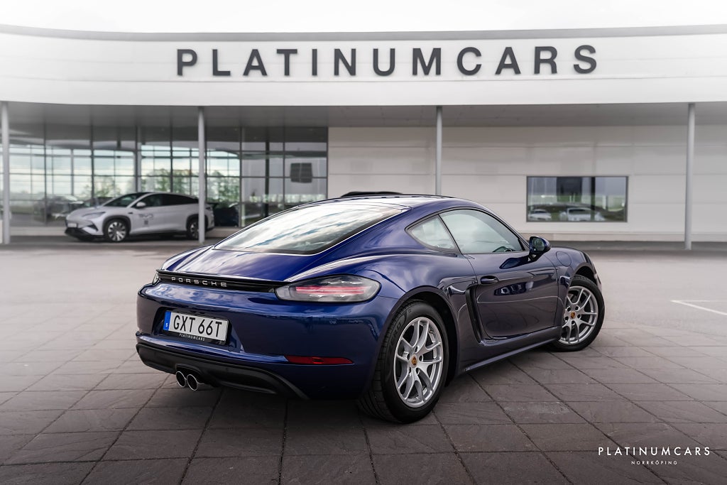 Porsche 718 Cayman PDK 300hk / Läder / Sv.såld