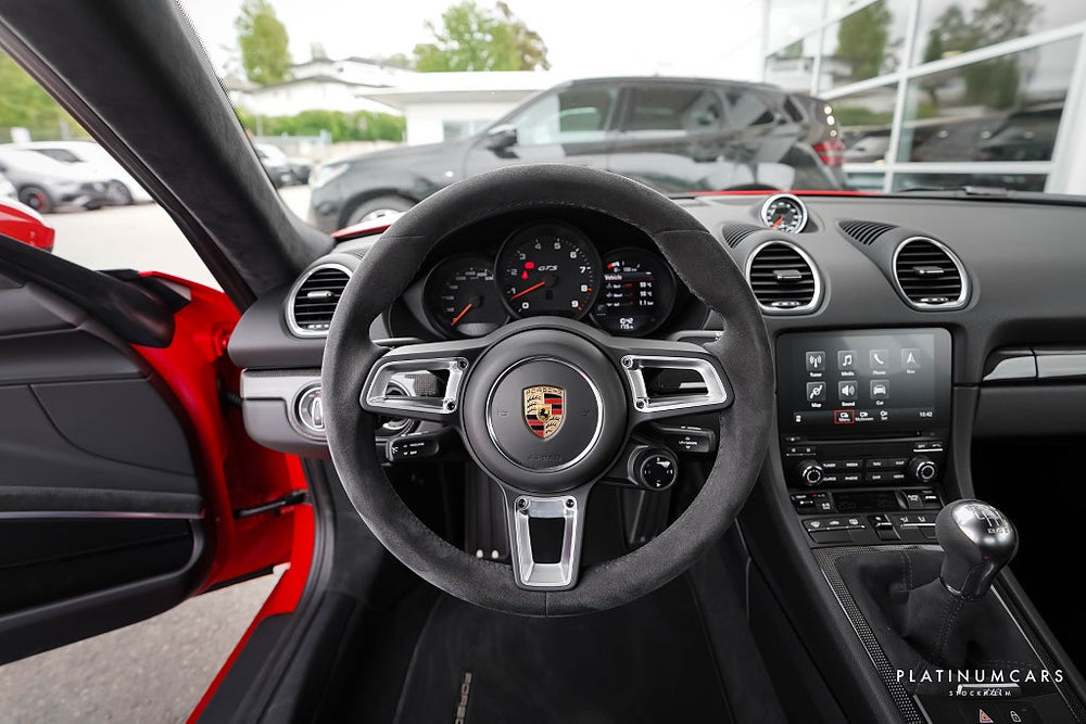 Porsche Cayman GTS 4.0 400hk / Skalstolar / Kolfiber / Chrono