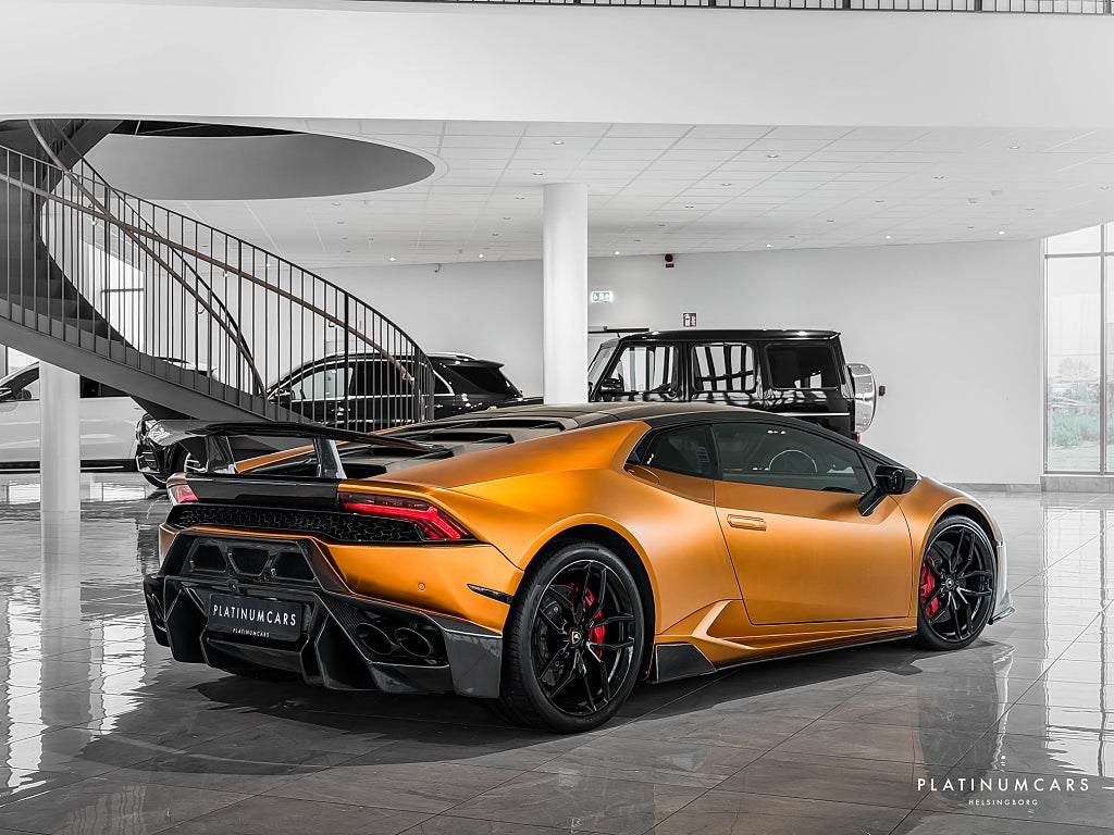 Lamborghini Huracán LP 610-4 DCT 2015 / Lift / Sportavgas / Kolfiber