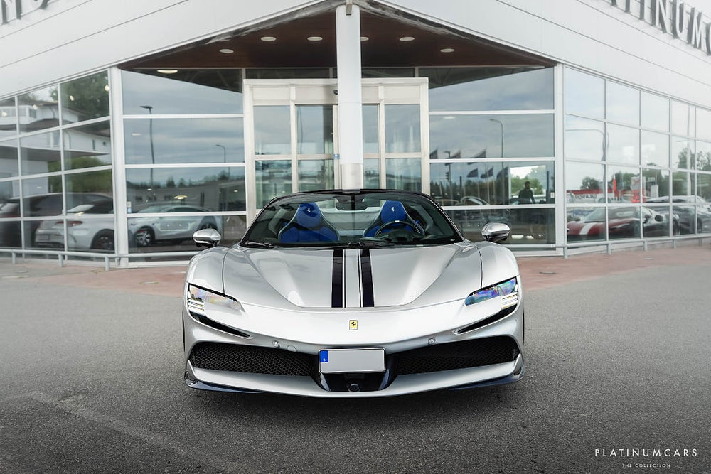 Ferrari SF90 Spider 1000hk / TAILOR MADE / Blue Carbon / Novitec Lift / PPF