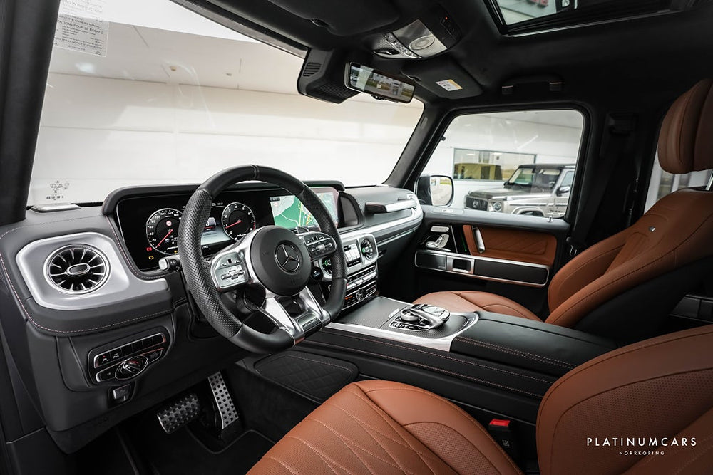 Mercedes-Benz G63  4x4² 585hk / UNIK / Smaragdgrön / Carbon / LEASEBAR