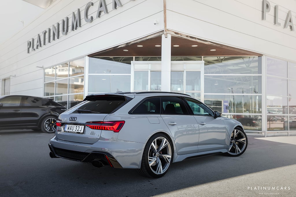 Audi RS6 Q 600hk 2024 / B&O / Sv.Såld / Pano / Matrix