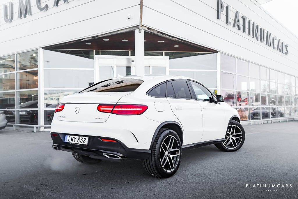 Mercedes-Benz GLE 350 d 4M AMG  Coupé 258hk / Sv.såld / Night / Drag