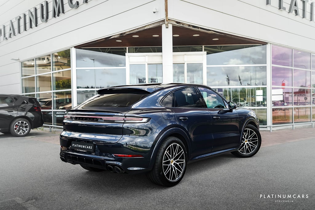 Porsche Cayenne E-Hybrid Coupé 470hk / Sv.Såld / SportDesign / SE SPEC!