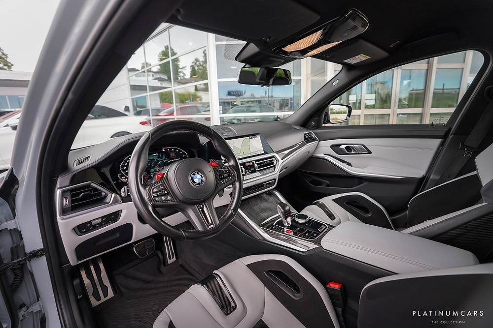 BMW M3 Competition 510hk / Sv.Såld / Kolfiber / Skalstolar