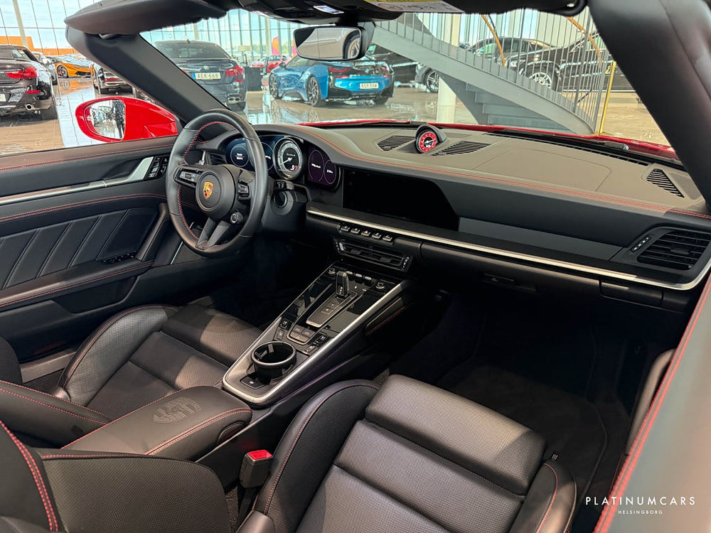 Porsche 911 Turbo S 992 Cabriolet 650hk / Sv.såld / LEASEBAR / Burmester