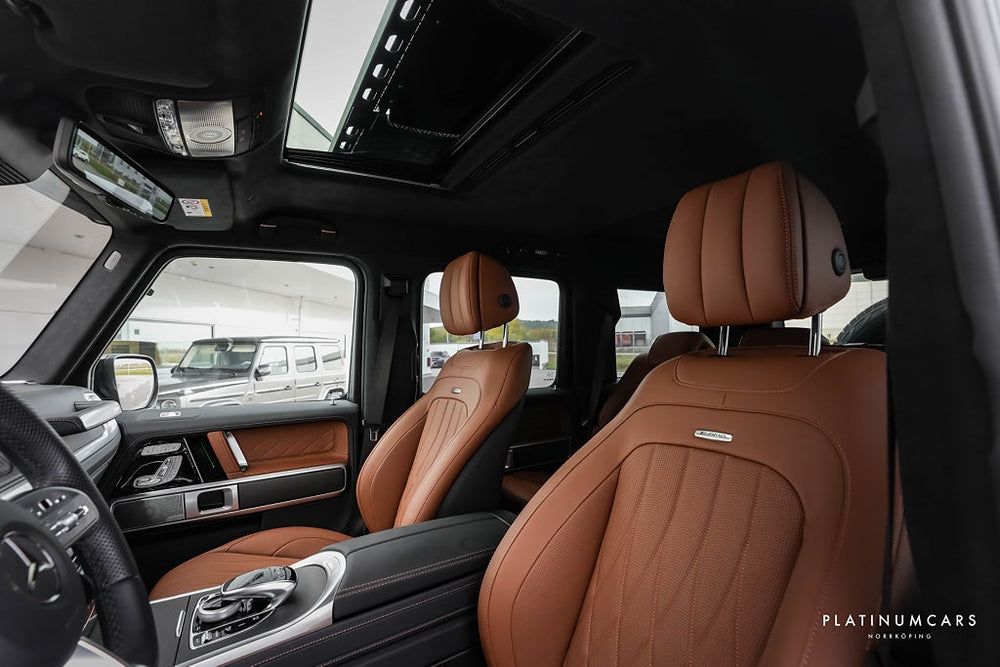 Mercedes-Benz G63  4x4² 585hk / UNIK / Smaragdgrön / Carbon / LEASEBAR