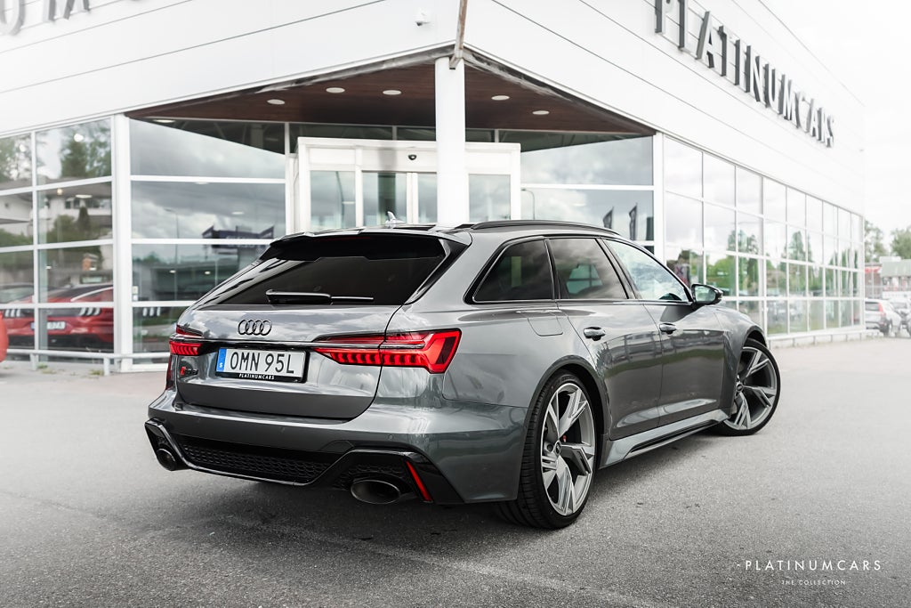 Audi RS6 Q 600hk / Sv.såld / Optik / Alpin / B&O / RS avgas