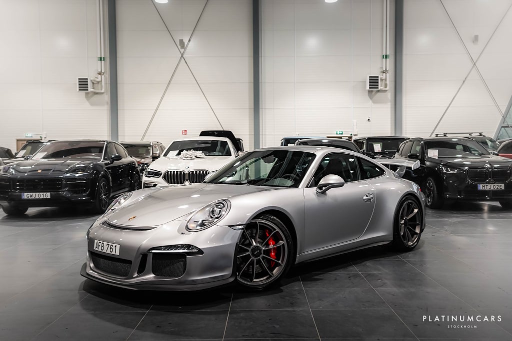 Porsche 911 991 GT3 PDK / LÅGA MIL / Skalstolar / Lyft / Sv.Såld