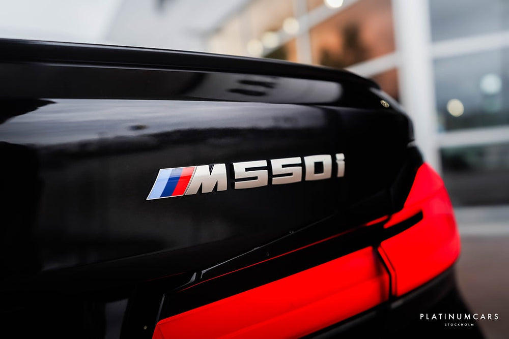 BMW M550I 530hk xDrive Sedan Ultimate Ed / Laser / B&W / Sv.Såld