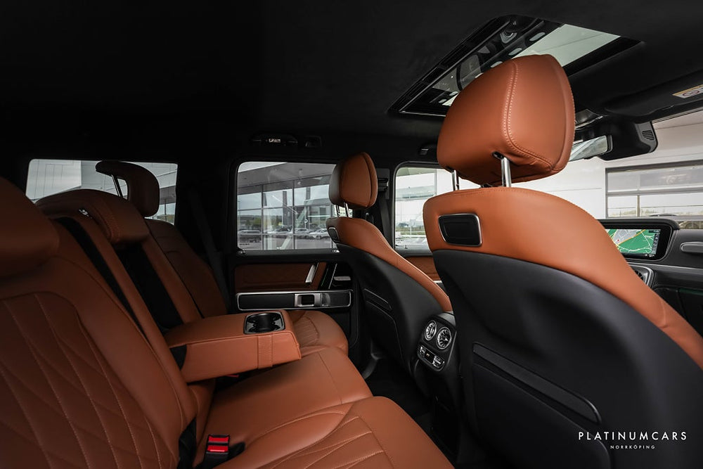 Mercedes-Benz G63  4x4² 585hk / UNIK / Smaragdgrön / Carbon / LEASEBAR