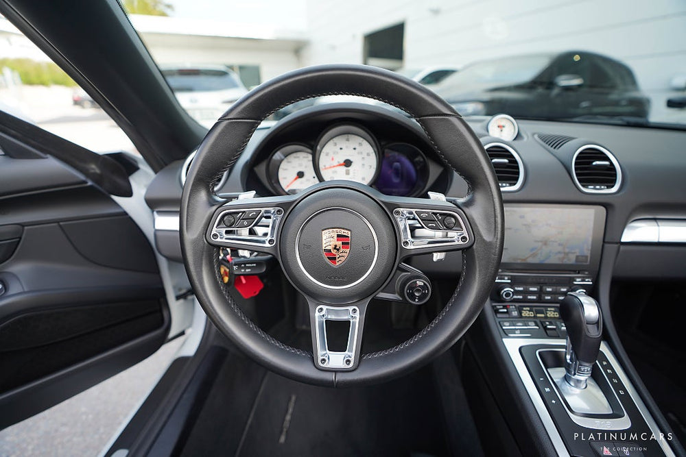 Porsche 718 Boxster PDK / Sport Chrono / Sport-Avgas / Sv.Såld