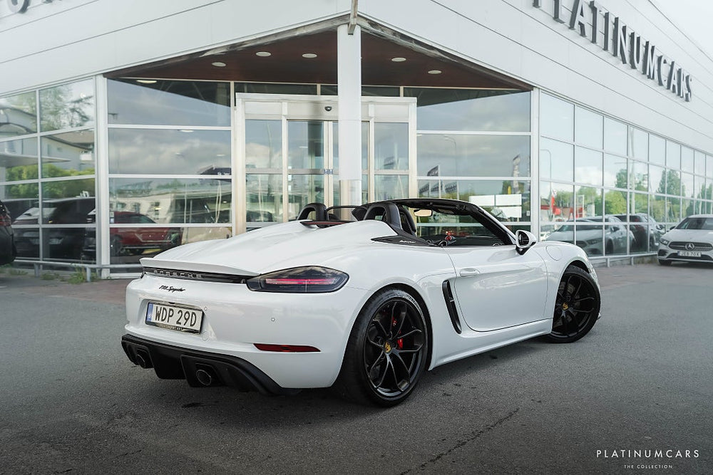 Porsche 718 Spyder PDK Spyder 420hk / Skalstolar / Kolfiber