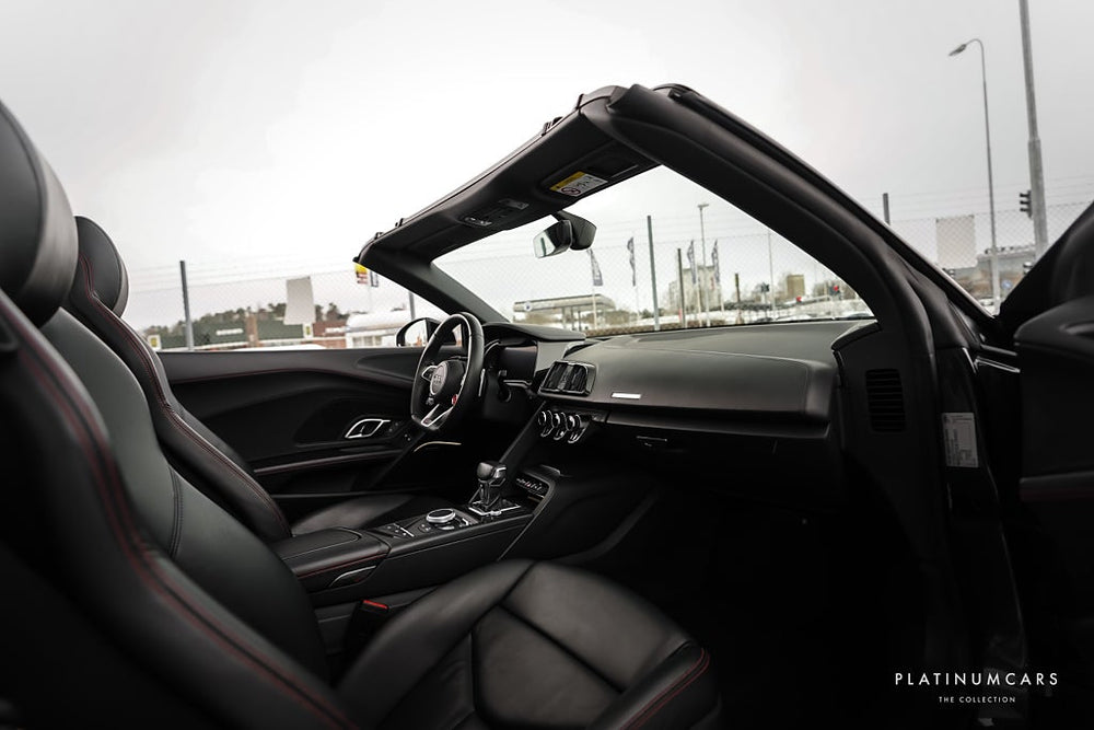 Audi R8 Spyder V10 Performance Q 620hk / B&O / Kolfiber