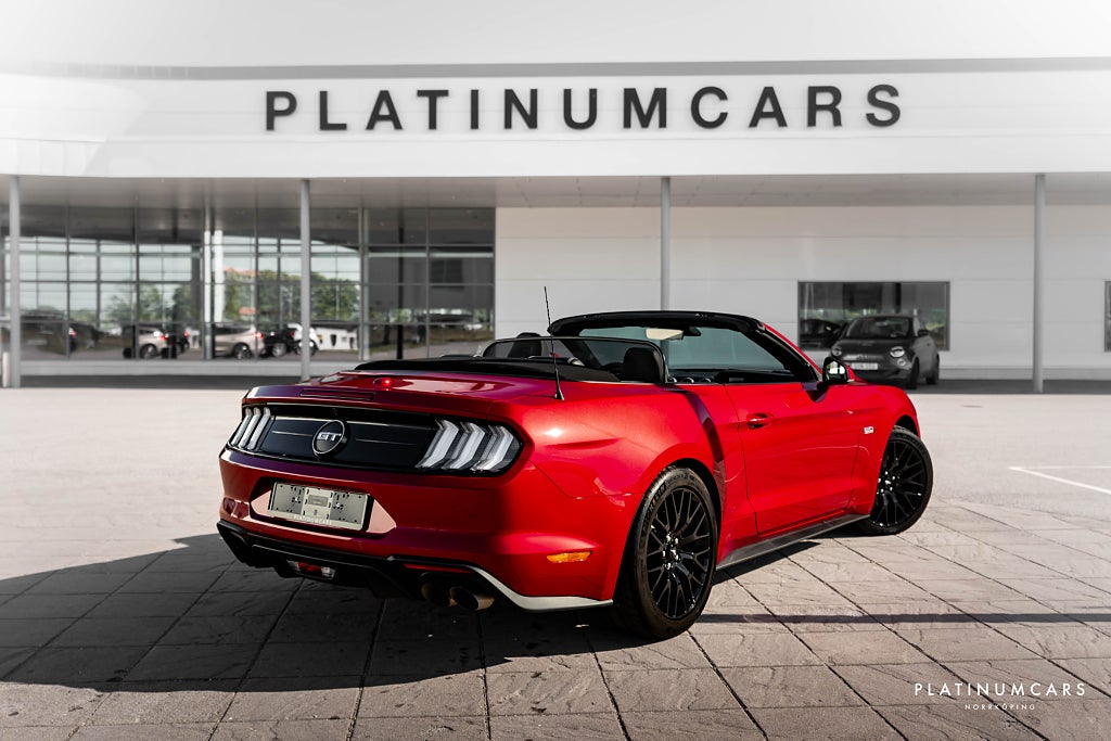 Ford Mustang GT Cab 5.0 V8 450hk / Performance / B&O / Premium