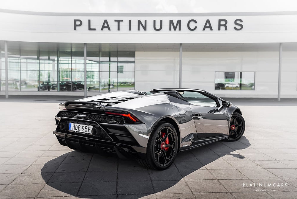 Lamborghini Huracán Evo Spyder LP640-4 / Sv.såld / LÅGA MIL