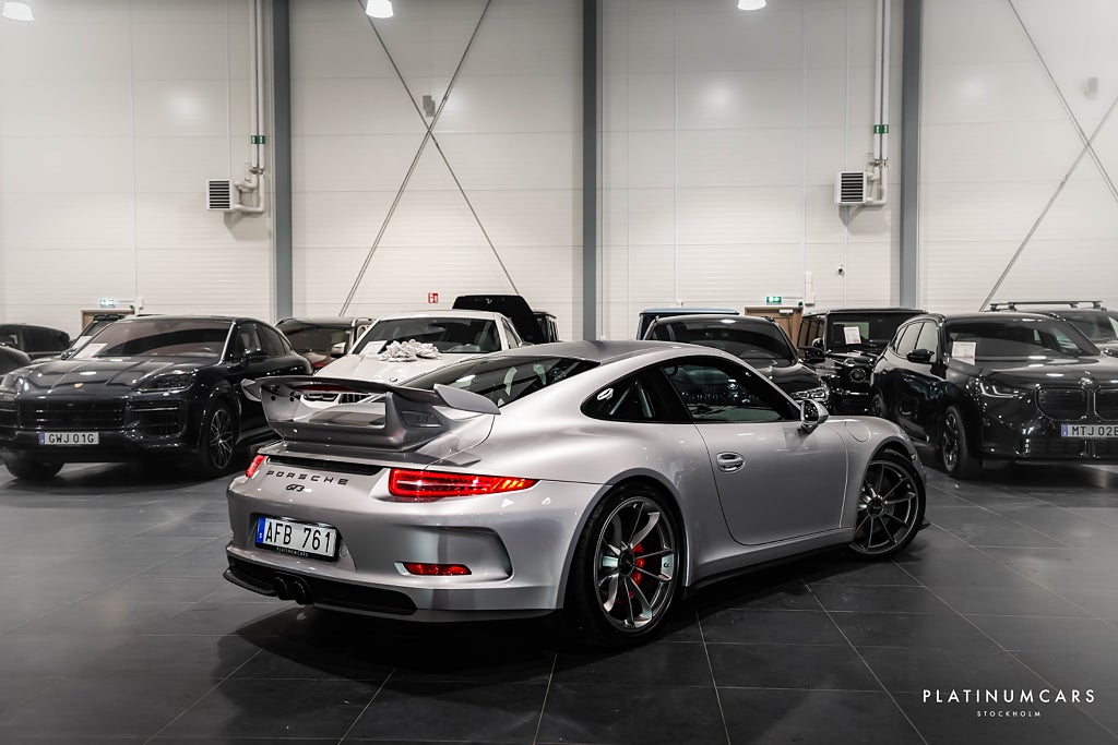 Porsche 911 991 GT3 PDK / LÅGA MIL / Skalstolar / Lyft / Sv.Såld
