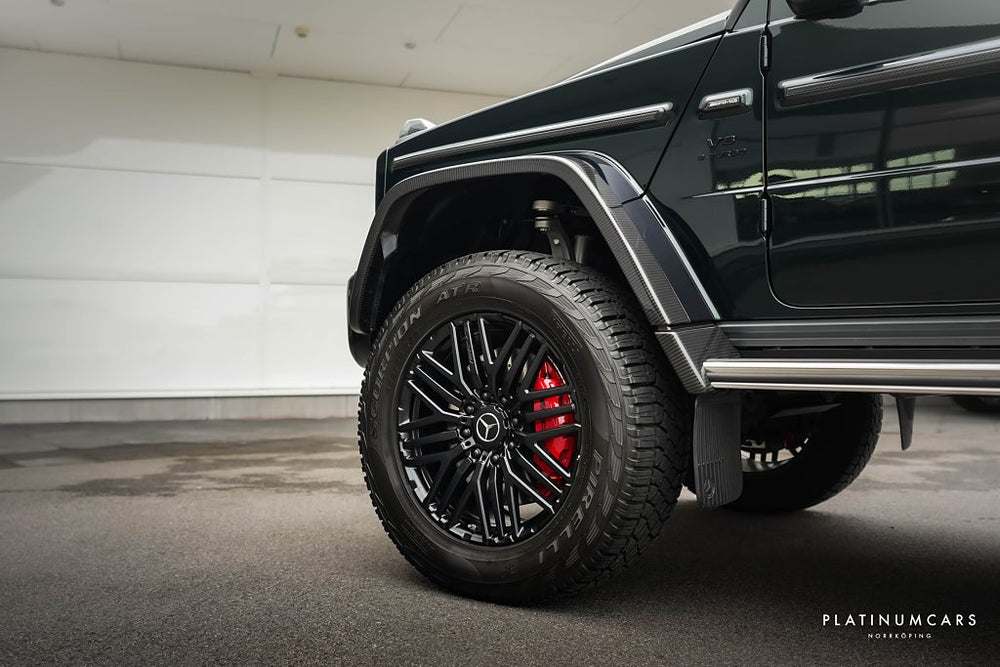Mercedes-Benz G63  4x4² 585hk / UNIK / Smaragdgrön / Carbon / LEASEBAR